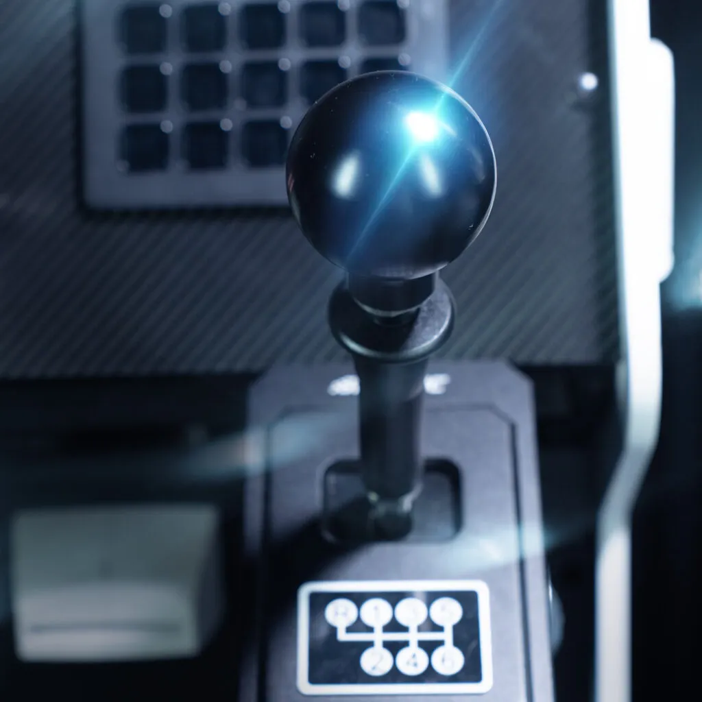 Schaltknüppel eines Foerst-Fahrsimulators